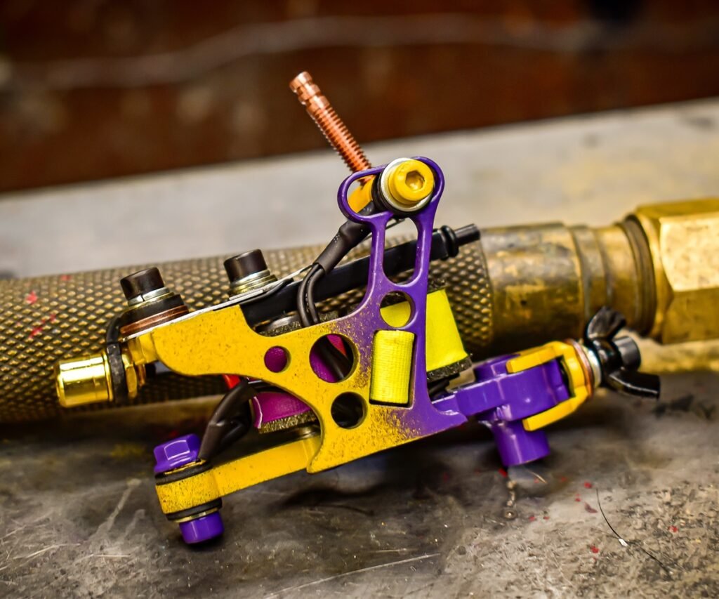 Blurred Yellow-Purple: Powder Coat Paint