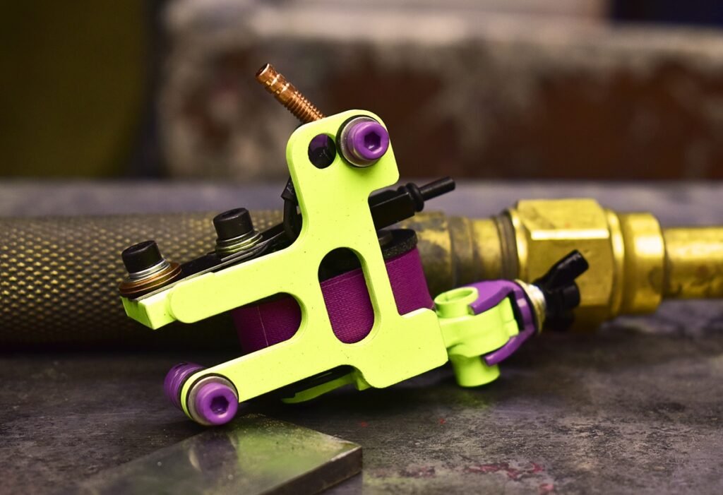 Zombie-Green L-Purple: Powder Coat Paint
