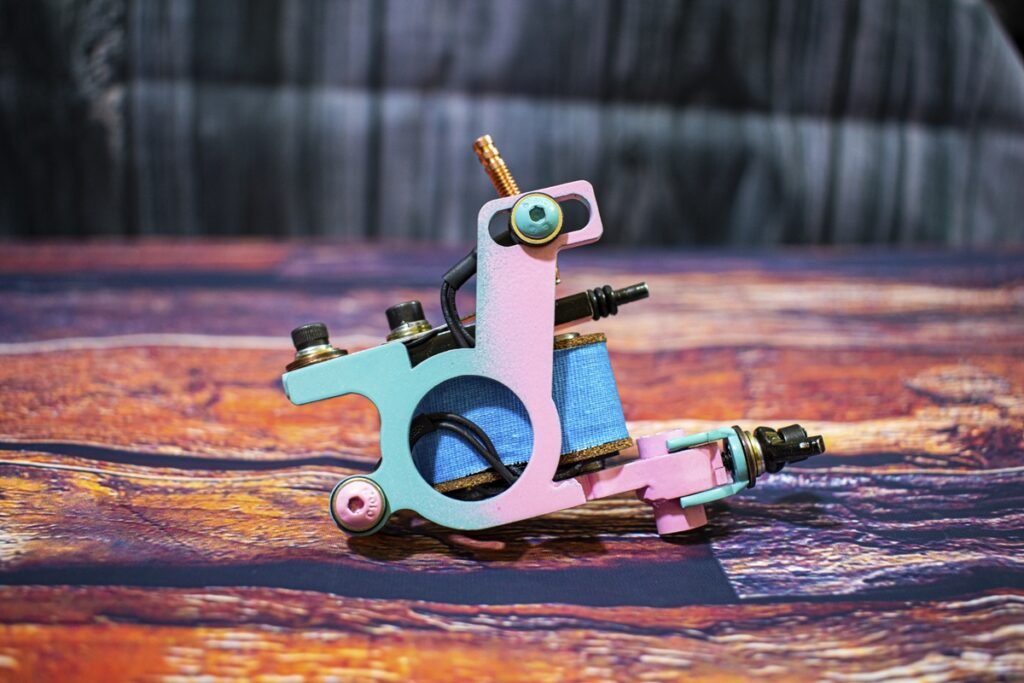 Blurred Seafoam-Pink: Powder Coat Paint