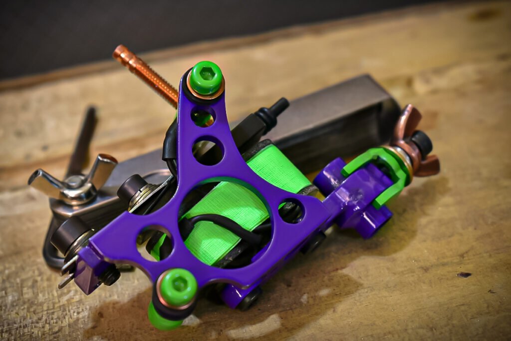 D-Purple Zombie-Green: Powder Coat Paint