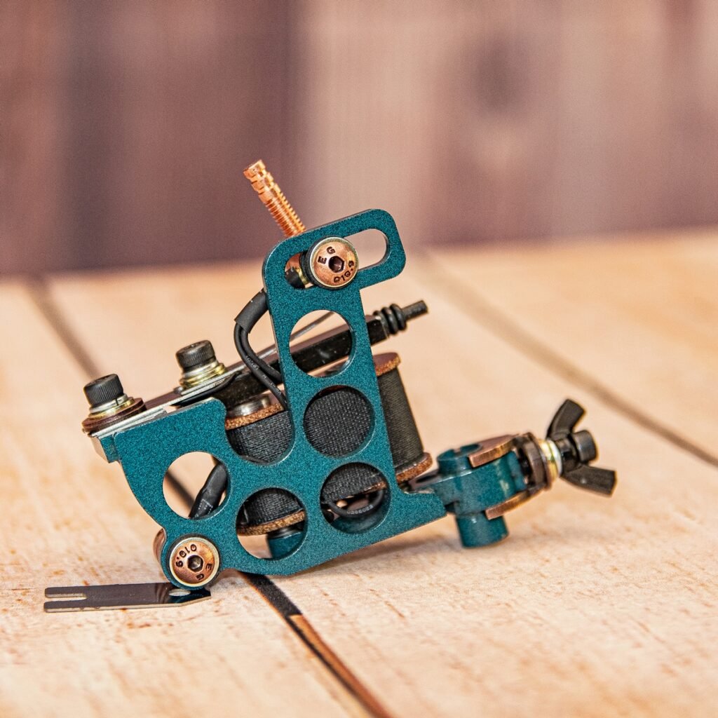 Mottled-Blue Copper: Powder Coat Paint