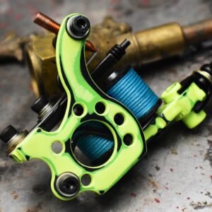 Dial Mini - aged zombie-apple-black - Rubicon Irons Handmade Tattoo Machine - View 3