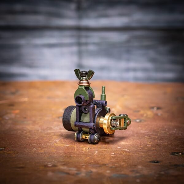 Hybrid Rotary - tx-purple army - Rubicon Irons Handmade Tattoo Machine - View 1
