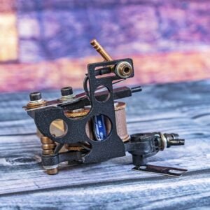 Sue Mini - tx-black copper - Rubicon Irons Handmade Tattoo Machine - View 1