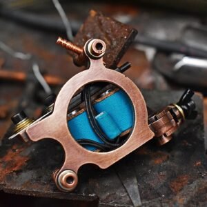 Dominium Mini - Copper Plated - Rubicon Irons Handmade Tattoo Machine - View 6