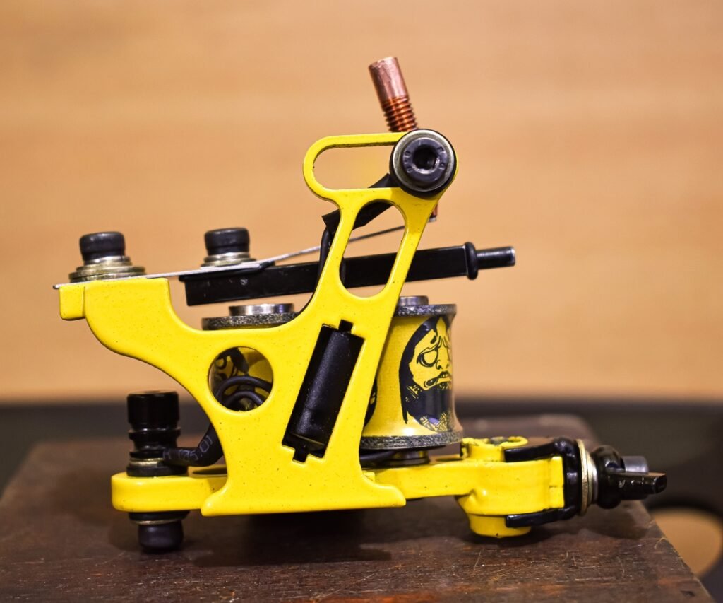 Yellow Black: Powder Coat Paint