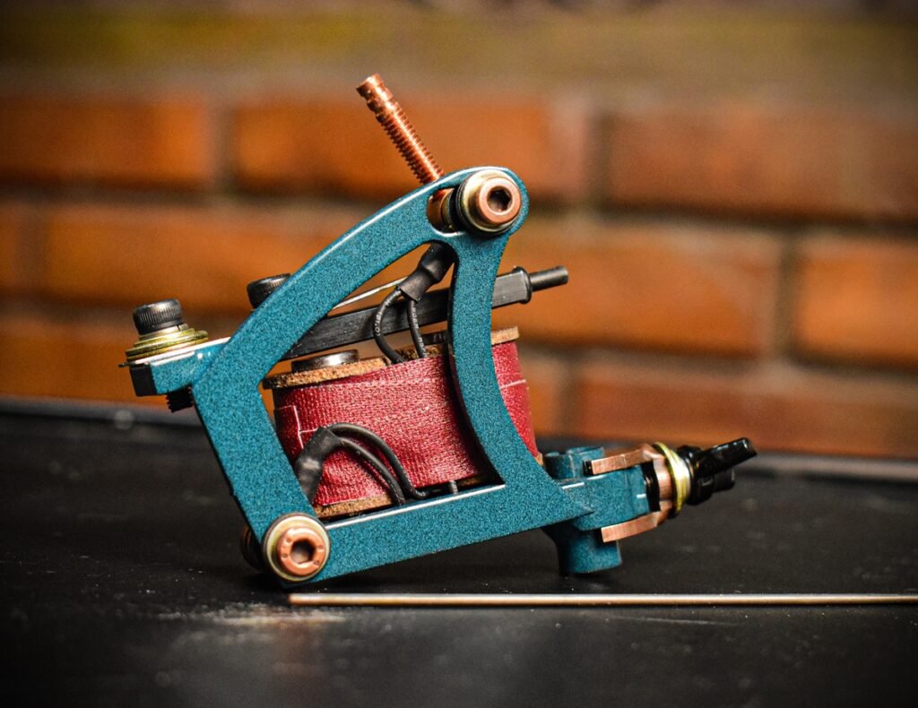 Mottled-Blue Copper: Powder Coat Paint